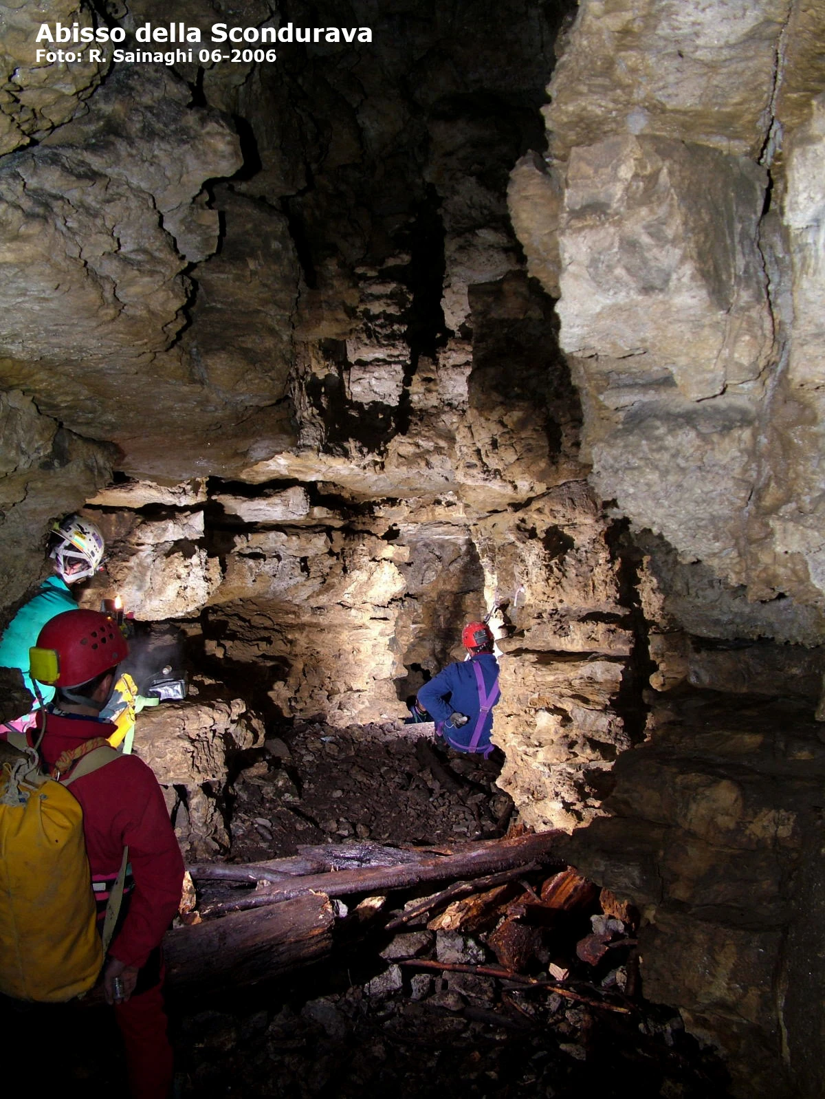 Foto nell'Abisso della Scondurava