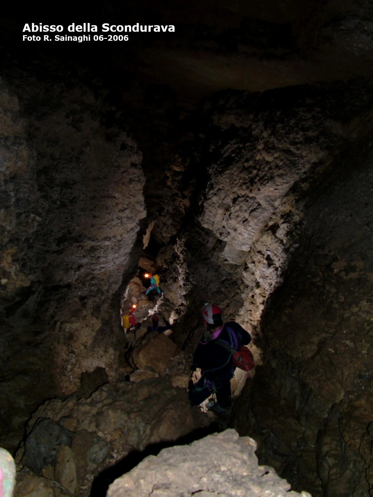 Foto nell'Abisso della Scondurava