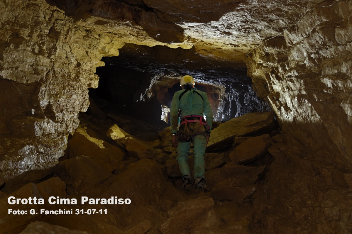 Gallerie della Grotta di Cima Paradiso